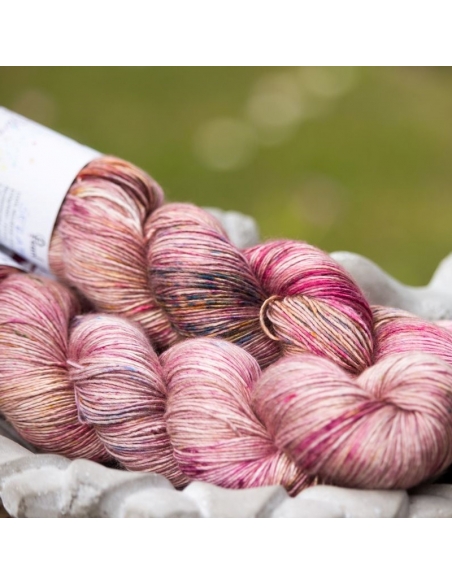 Handgefärbtes Seidengarn | Nina Hand Dyed Yarns Pearl