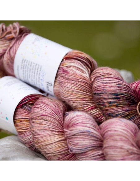 Handgefärbtes Seidengarn | Nina Hand Dyed Yarns Pearl