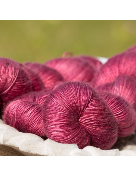 Handgefärbtes Seidengarn | Nina Hand Dyed Yarns Pearl