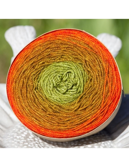 Bilum Bataplai| Farbverlaufsgarn | Handgefärbte Wolle