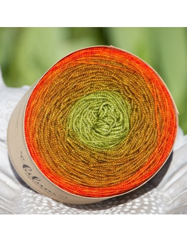 Bilum Bataplai| Farbverlaufsgarn | Handgefärbte Wolle