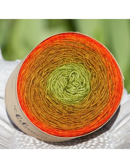 Bilum Bataplai| Farbverlaufsgarn | Handgefärbte Wolle