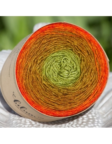 Bilum Bataplai| Farbverlaufsgarn | Handgefärbte Wolle