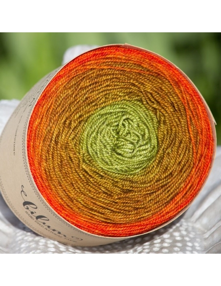 Bilum Bataplai| Farbverlaufsgarn | Handgefärbte Wolle