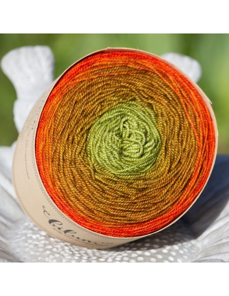 Bilum Bataplai| Farbverlaufsgarn | Handgefärbte Wolle