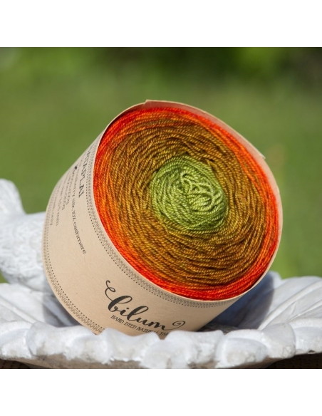 Bilum Bataplai| Farbverlaufsgarn | Handgefärbte Wolle