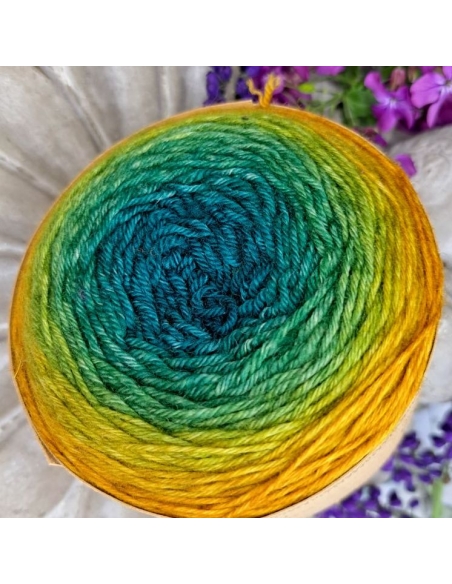 Bilum Loli | hand-dyed gradient yarn | merino yarn