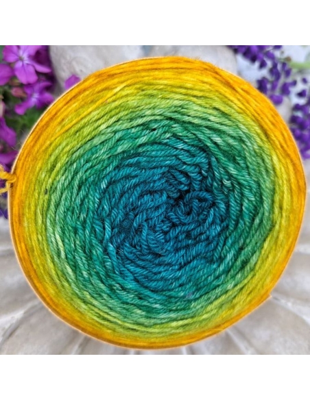 Bilum Loli | hand-dyed gradient yarn | merino yarn