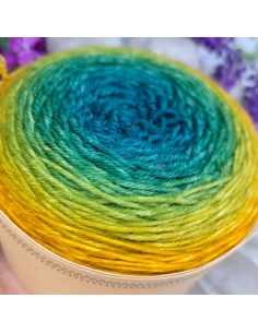 Bilum Loli | hand-dyed gradient yarn | merino yarn