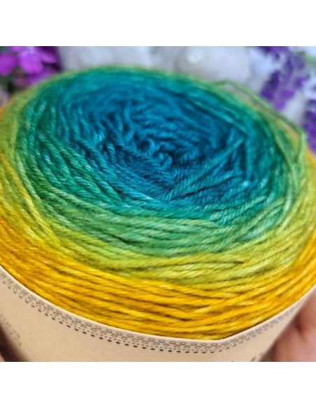 Bilum Loli | hand-dyed gradient yarn | merino yarn