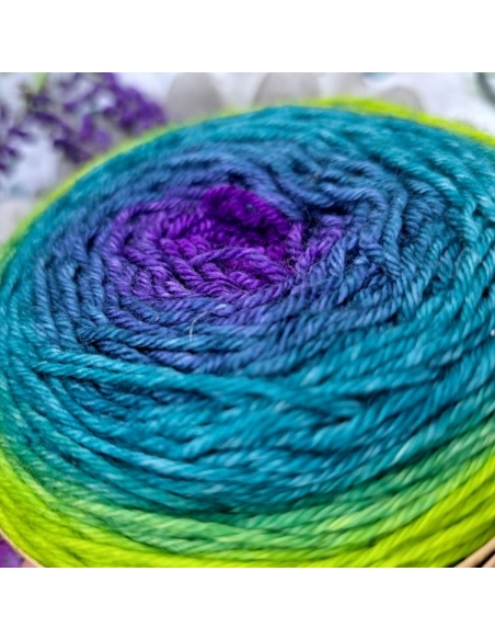 Bilum Loli| Farbverlaufsgarn | Handgefärbte Wolle