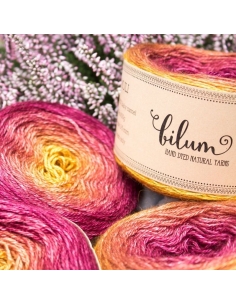 Bilum Muli | hand-dyed gradient yarn | camel and silk yarn 2