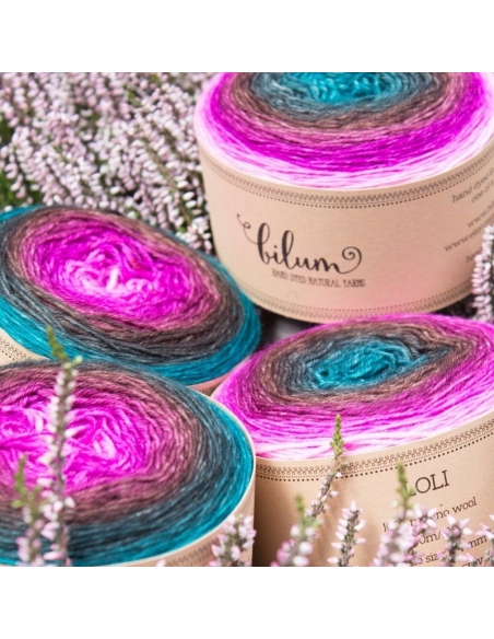 Hand-dyed gradient yarn Bilum Loli Hand-dyed gradient yarn Bilum Loli