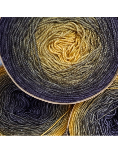 Bilum Bataplai| Farbverlaufsgarn | Handgefärbte Wolle