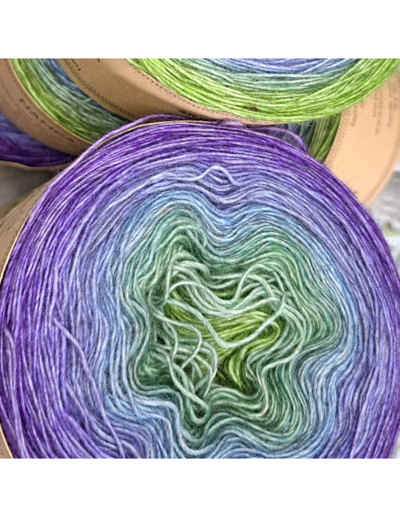 Bilum Namba2 | Farbverlaufsgarn | Handgefärbte Wolle