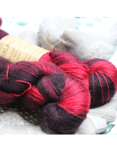 Bilum Kalang2| hand-dyed silk yarn