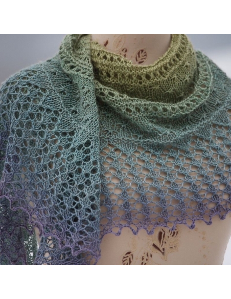 Oasis Hideaway | shawl knitting pattern | by Ágnes Kutas Oasis Hideaway | shawl knitting pattern | by Ágnes Kutas