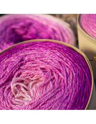 Bilum Muli | hand-dyed gradient yarn | camel and silk yarn