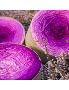 Bilum Muruk | Hand-dyed gradient lace yarn | Yak and Silk yarn 2