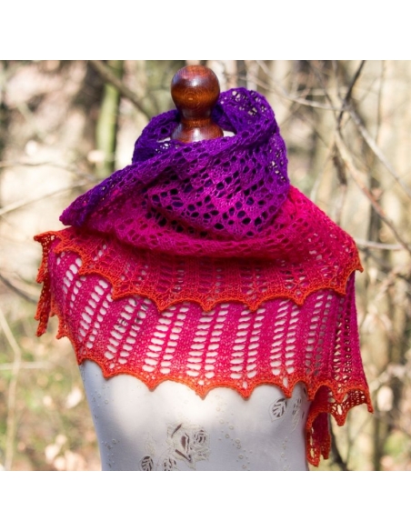 Wild Cosmos | knitting pattern | by Ágnes Kutas