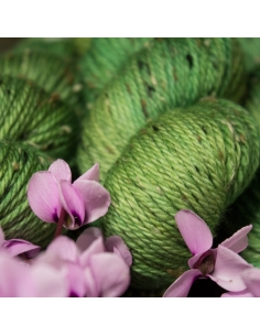 Nina Hand Dyed Yarns Donegal Aran ¦ Tweed Yarn ¦ Merino Yarn