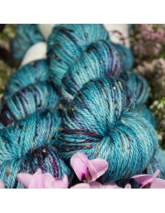Nina Hand Dyed Yarns Donegal Aran ¦ Tweed Yarn ¦ Merino Yarn 2