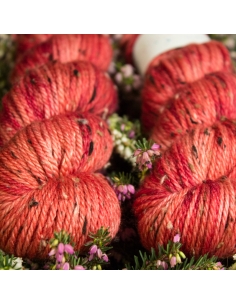Nina Hand Dyed Yarns Donegal Aran ¦ Tweed Yarn ¦ Merino Yarn