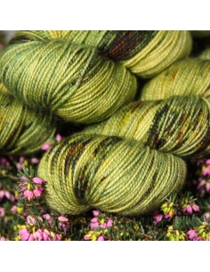 Hand-dyed sock yarn | Nina Hand Dyed Yarns Twist Sock | Fields of Yarn