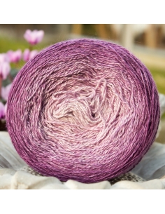 Bilum Muruk | Hand-dyed gradient lace yarn | Yak and Silk yarn